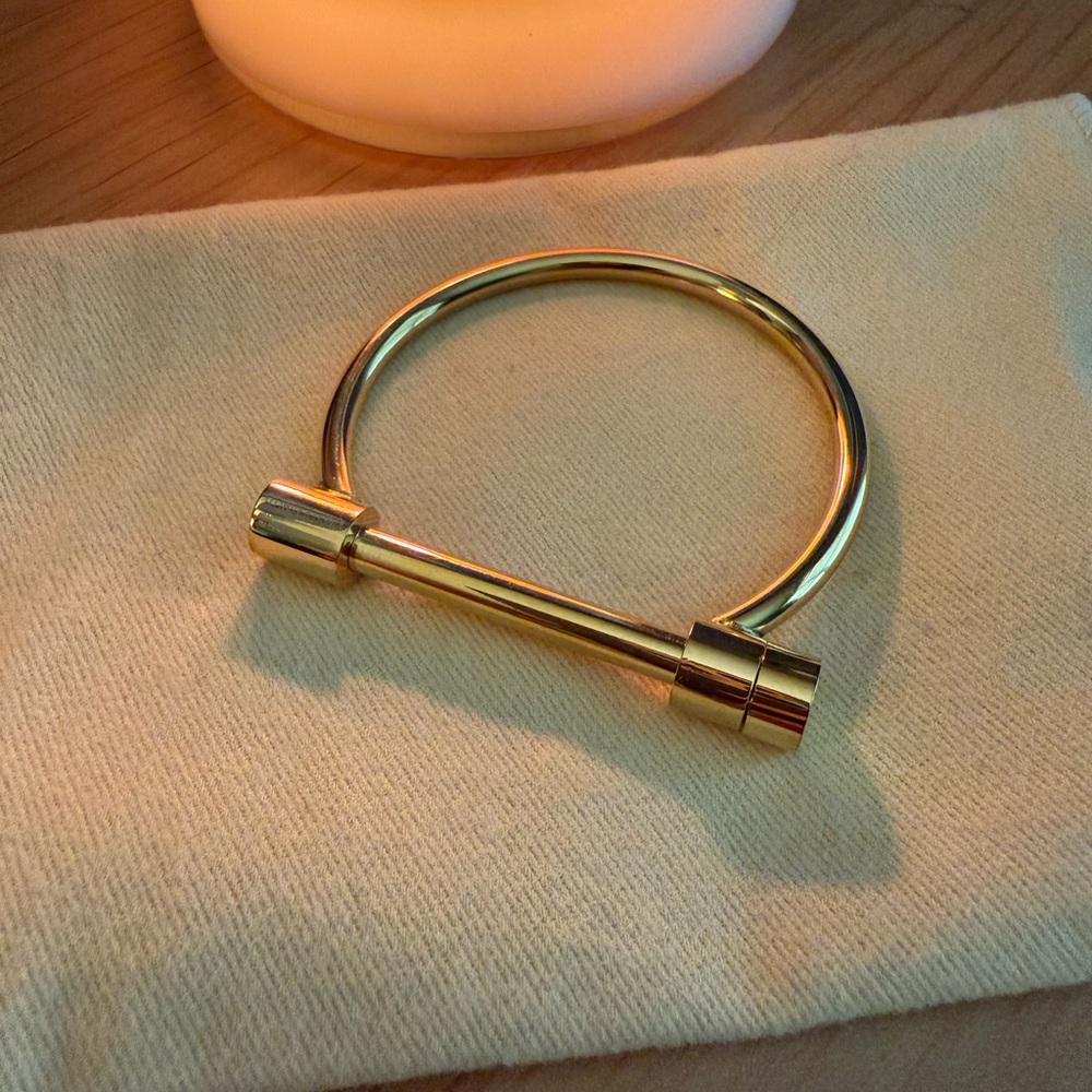 Gold Cuff - Kinsley Armelle bracelet Size